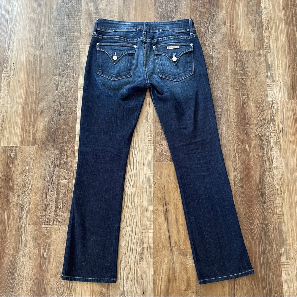 Hudson straight leg country low rise denim jeans 29 - Picture 2 of 8